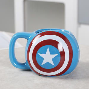 Taza de Cerámica Personalizada para Regalo de Navidad, Taza de Café 3D de Los Vengadores, Spider Man, Hulk, <span class=keywords><strong>Thor</strong></span>, Iron Man, Superman, Anime de Dibujos Animados, Bebidas, Tazas de Leche - Product Image 6