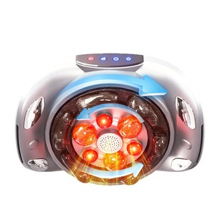 Masseur abdominal Chigo blanc rechargeable avec compresse chaude pour soulager les troubles du transit intestinal - Product Image 2