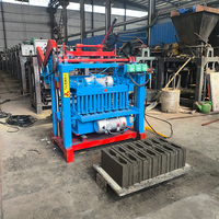 Machine à briques creuses en béton 4-35A, faible investissement, haute rentabilité, type vibrant, pour le marché haïtien, durable