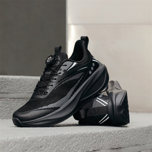 Chaussures de sport unisexes faites à la main pour hommes, haut de gamme, pour la course, la marche, le tennis, la salle de sport, chaussures intelligentes à lacets - Product Image 2