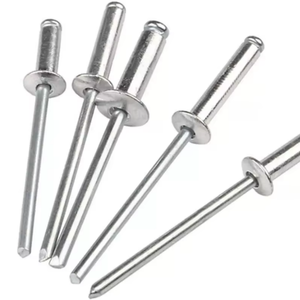 Rivets aveugles à tête ronde en aluminium et acier M2 M3 M4 M5 M6 à extrémité ouverte - Product Image 1