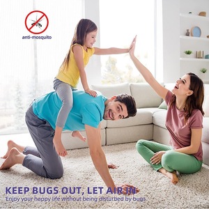 Hiện đại từ lưới màn hình Cửa giá bán buôn có thể được tùy chỉnh cắt cho phòng tắm hoặc khách sạn sử dụng bay màn hình & muỗi Net - Product Image 2