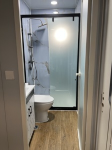 <span class=keywords><strong>Casa</strong></span> Contenedor Expandible de Acero de 20 Pies, 1 Baño, 2 Dormitorios, Placa de <span class=keywords><strong>Cristal</strong></span> de Carbono, Prefabricada, Usada para Residencias, Hoteles y Tiendas - Product Image 6