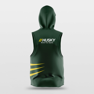 Camisetas sin mangas con capucha de poliéster 100% para verano 2026, transpirables, de secado rápido, para sublimación, venta al por mayor, con logo personalizado - Product Image 3
