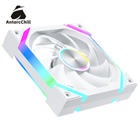 Kipas Casing AntarcChill Factory Direct 120mm Pola CD Tengah, Aliran Udara Tinggi, Kebisingan Rendah, Pendingin PWM untuk PC