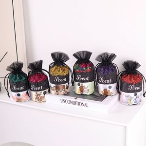 Bolsa de malla con cordón, purificador de aire de carbón activado, desodorante para coche y hogar, bolsita con estampado de animales de dibujos animados - Product Image 1