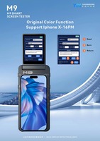 Machine de test d'écran de téléphone intelligent multifonctionnelle, testeur d'écran LCD mobile M9 pour iPhone