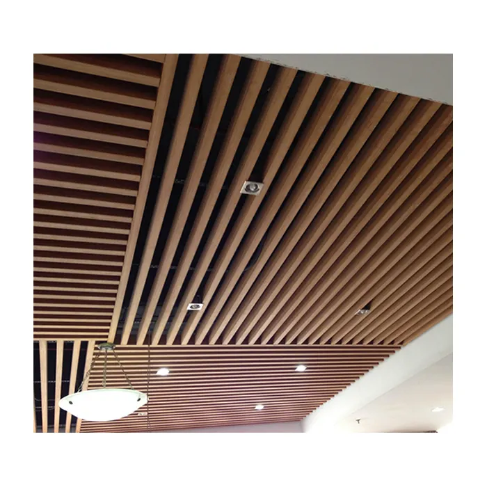 Plafond suspendu intérieur en aluminium 3d de nouveau style pour le mur, magasin, conception décorative de conception de faux plafond