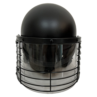 Casque de style américain le plus chaud avec maille en acier à visière pour la protection de la défense personnelle