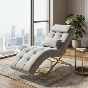 เตียงต่อขนตาแบบใหม่ รุ่น S-Type ทันสมัย เก้าอี้เสริมสวย โครงโลหะหุ้มหนัง PU  ฟองน้ำความหนาแน่นสูง สำหรับบริการต่อขนตา - Product Image 5