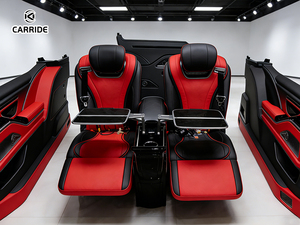 Kit d'aménagement intérieur pour véhicule commercial CARRDIE, panneaux latéraux, <span class=keywords><strong>2</strong></span> sièges <span class=keywords><strong>Aero</strong></span>, système de contrôle tactile en cuir, personnalisable - Product Image 3