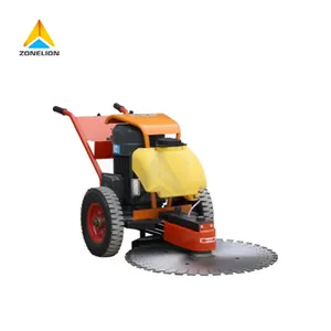 380V Diamant Hand Push Road Tand Cement Geprefabriceerde Berm Stenen Hijs Type Benzine Paalsnijder