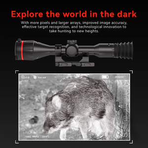 공장 공급 25/35/50mm 광학 렌즈 8배 방수 광학 적외선 열화상 조준경 640*512 비디오 녹화 PIP WiFi 기능 탑재 - Product Image 5