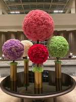 LUYI Gedroogde Bloemen Groothandel Zuiver Witte Hortensia Bruidsbloem Grote bos Ge conserveerde Hortensia voor Evenementendecoratie