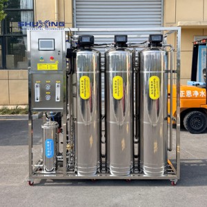Máquina de tratamiento de agua con línea de prefiltración completa de acero inoxidable de 2000 LPH, sistema de tratamiento de agua por ósmosis inversa 4040 - Product Image 1