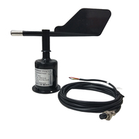 Sensor de Anemómetro de Dirección de Viento con Certificado CE, Entrada de 9-30 V, Salida de 0-5 V, 4-20 mA, RS485 Modbus para Estación Meteorológica