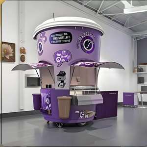 Carro de comida móvil totalmente equipado Remolque de comida rápida de serpiente de acero inoxidable con equipo para la venta - Product Image 2