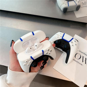 3D <span class=keywords><strong>jeu</strong></span> PS5 gamepad gameboy cas pour Airpods 1 2 <span class=keywords><strong>3</strong></span> Pro Écouteurs Boîte Couverture Souple Sans Fil Protéger Cas pour Airpod - Product Image 5