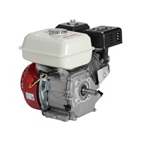 Moteur à essence monocylindre OHV à refroidissement par air, vente en gros d'usine, moteur 6,5 ch/196 cm³, moteur 168F pour machine industrielle