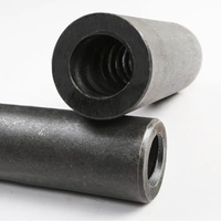 Barres d'armature d'épissage manchon de connexion de barre d'acier coupleurs de manchon d'ancrage pour tiges de barre filetées auto-ancrantes coupleur de tuyau de forage