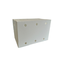 Boîte d'emballage pliable en polypropylène écologique, étanche et recyclable, pour légumes, fruits, cadeaux et déchets, épaisseur 3-5 mm