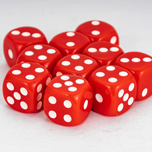 Dés en acrylique FACCUB D6 - Dés gravés sur mesure avec logo, gravure au laser, emballage personnalisable, vente en gros - Product Image 3