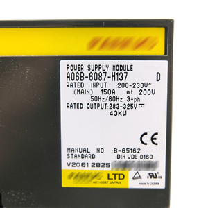 Controlador Original Nuevo de la Serie 6078 A06B-6087-H137, Buen Precio, Alta Calidad, Stock Suficiente - Product Image 3