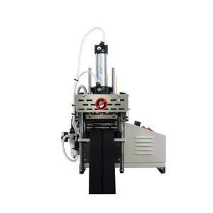 Collection electric automatic polyester fabric webbing v-e-lc-ro tape cutter cutting machine