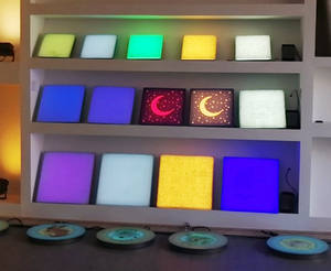 <span class=keywords><strong>Pavé</strong></span> de sol encastré carré décoratif IP67 à changement de couleur, antidérapant, 300 mm, 10 W <span class=keywords><strong>LED</strong></span>, poids de brique, lumière pour route - Product Image 5