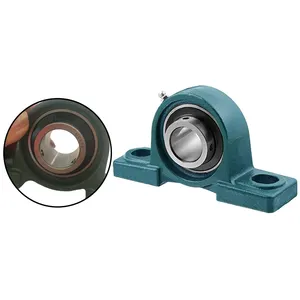 Manufacturer wholesale UCP206 Pillow Block Mounted Ball Bearing - 1-1/4" Bore - Solid Cast Iron Base - Self Aligning
