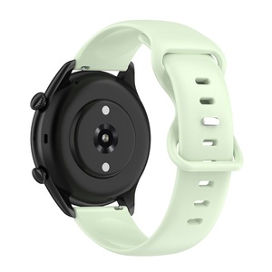 <span class=keywords><strong>Correa</strong></span> de Repuesto para Reloj con Hebilla de Mariposa Colorida S/L para <span class=keywords><strong>Amazfit</strong></span> <span class=keywords><strong>GTR</strong></span> 3 Pro 2e <span class=keywords><strong>GTR</strong></span> <span class=keywords><strong>47mm</strong></span> 22mm, <span class=keywords><strong>Correa</strong></span> de Silicona - Product Image 3