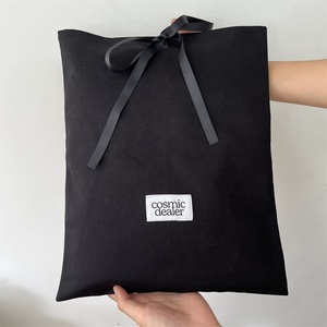 BSCI Wholesale Fabric Storage Custom Shape Women Brand Ladies Packaging <b>Gift</b> Dust Cotton <b>Envelope</b> Bag Pouch for Handbags - Product Image 2