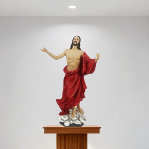 Figuras Religiosas Católicas de Resina Hechas a Mano y Pintadas a Mano, Recuerdos de Jesús Resucitado, Regalos de Año Nuevo, Venta al Por Mayor de Fábrica - Product Image 3