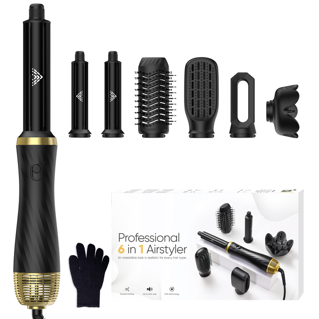 High End Powerful Salon Hair Dryer with 6-in-1 Multi-Styler Ceramic 1000W Ionic Germany Warehouse in Stock