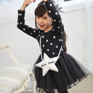 ชุดเดรสลำลองสำหรับเด็กผู้หญิงลายภาพนางฟ้าผีเสื้อ - Product Image 4