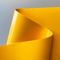 Bâche en PVC enduit 1000D 900gsm tissée sur mesure, haute résistance, facile à nettoyer, imperméable, pour rideau de porte rapide