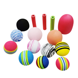 High Density Bouncy Bunte EVA Foam Ball Kunden spezifische 60mm Durchmesser Gun Shooting Eva Foam Ball - Product Image 2