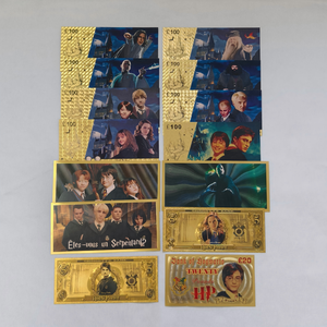 Tarjeta de Billetes de Oro de <span class=keywords><strong>Harry</strong></span> Potter para Niños, Regalos, Recuerdos - Product Image 1