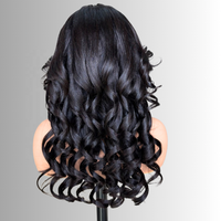 Perruques en cheveux humains HD Lace 13x4 en gros, sans colle, double densité 250, ondulations lâches, dentelle pré-coupée, perruque en dentelle HD brute
