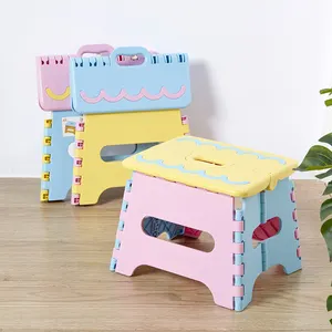 Hot Sale Baby Kinder Kinder Toilette Tritt hocker Tragbarer Kleinkinds tuhl Kunststoff Kid Klappbarer Tritt hocker