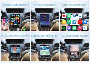 Reproductor Multimedia con Pantalla Táctil de 10.4 Pulgadas, Navegación GPS, Carplay Inalámbrico, Radio Estéreo para Automóvil Android para Honda Acura ILX 2013-2021 - Product Image 6
