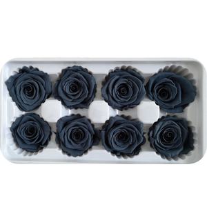 Flor que nunca se desvanece rosa roja eterna 4-5 cm cabeza de rosa en caja - Product Image 2