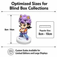 Statuette en résine d'anime personnalisée, artisanat fait main, ornement, figurine en résine de dessin animé 3D personnalisée pour collection et cadeau