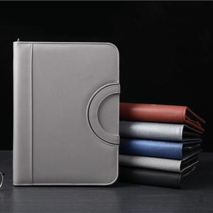 Thời trang PU da tài liệu danh mục đầu tư dây kéo thư mục tập tin quản lý túi văn phòng kinh doanh A4/<span class=keywords><strong>A5</strong></span> tổ chức thư mục trình bày - Product Image 1