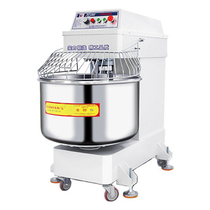 Amasadora Vertical Comercial de 50 kg, Doble Velocidad, Gancho Espiral de Acero Inoxidable, Equipo de Panadería - Product Image 4