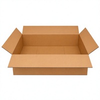 Boîte d'expédition en carton ondulé durable imprimée sur mesure, emballage en carton recyclable fermé RSC
