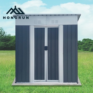 Hangars de stockage étanches en acier galvanisé sur mesure Abris de jardin en métal Rangement <span class=keywords><strong>extérieur</strong></span> pour vélos et outils dans le jardin - Product Image 2