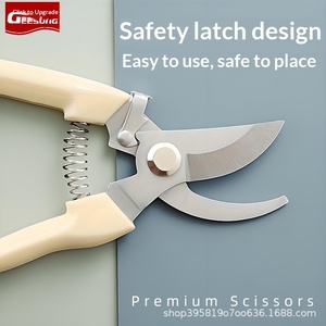 Forbici <span class=keywords><strong>da</strong></span> Potatura per Orticoltura con Manico in Plastica Ergonomico e Lame in Acciaio Inossidabile per Rami, Fiori e Alberi <span class=keywords><strong>da</strong></span> <span class=keywords><strong>Frutto</strong></span> - Product Image 4