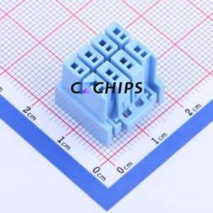 PSIP-08V-LE Housing (Wire-to-Board / Wire-to-Wire) P=4mm Connector ( Jack Structure: 2x4P )( Pitch: 4mm )( Number of Rows: 2 ) - Product Image 2