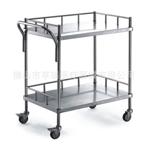 Henry Instrument Trolley 304 Stainless Steel Medical Mobile Operating Room <b>Cart</b> HR-789 - Product Image 1